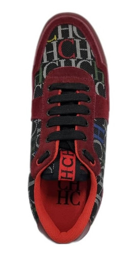 Zapato Runner De Canvas Santorini Carolina Herrera Vinotinto