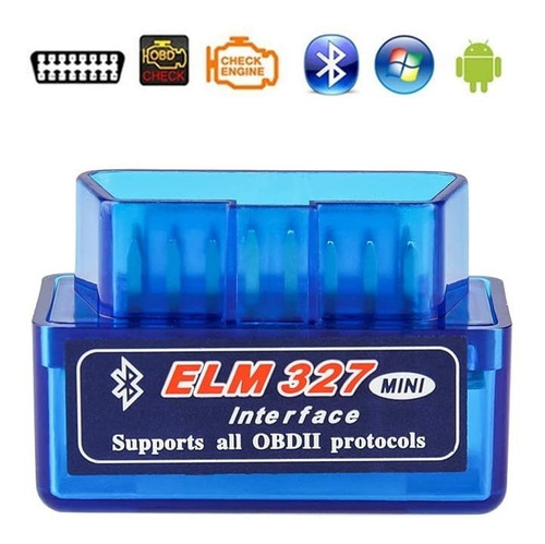 Mini Escáner Automotriz Elm327, Interfaz V2.1, Multimarcas