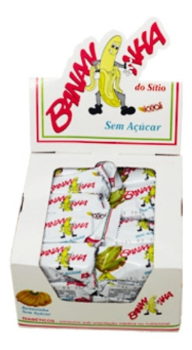 Bananinha Cremosa 30g Sem Açúcar C/40un - Iceali