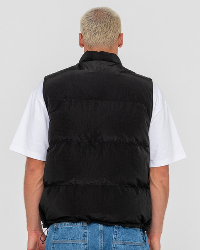 Chaleco Reversible Puffer Rippa Negro Hombre