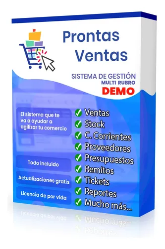 Prontas Ventas - Stock Proveedores C. Corriente Presup Demo