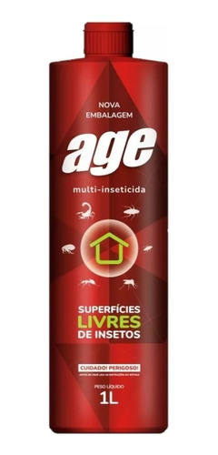 Age Arraze Multi-inseticida 1 Litro Dedetizador Liquido
