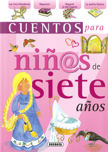 Cuentos Para Niñas De Siete Años, De Susaeta, Equipo. Editorial Susaeta Ediciones En Español