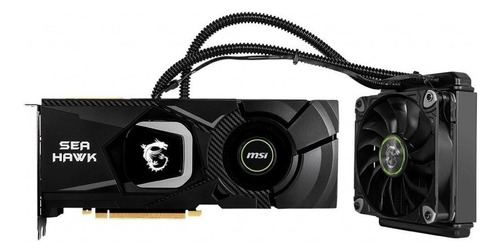 Tarjeta de video Nvidia MSI  SEA HAWK X GeForce RTX 20 Series RTX 2080 GEFORCE RTX 2080 SEA HAWK X 8GB