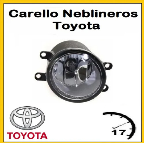 Carello Neblineros Toyota Corolla 2009 2010 2012 2014
