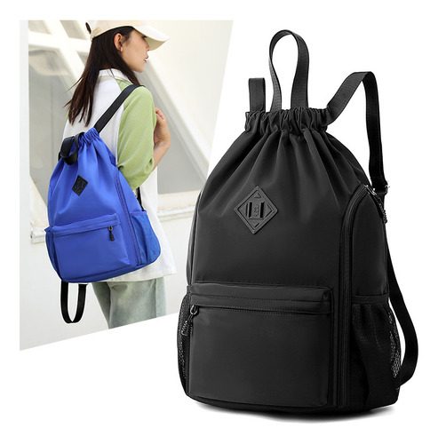Bolsa De Gimnasio Con Cordón De Gran Capacidad Para Viajes Y Entrenamientos