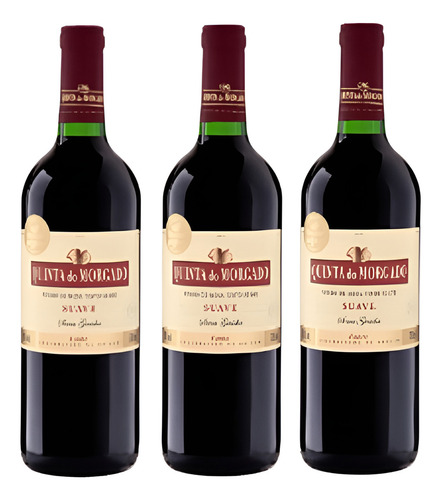 Vinho Quinta Do Morgado Tinto Suave 750ml Kit 6 Un Gamer