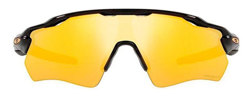 Óculos De Sol Oakley Esportivo Polarizado Preto/amarelo