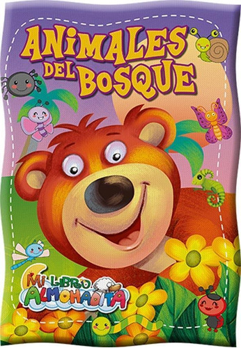 Animales Del Bosque- Libro De Tela - Latinbooks