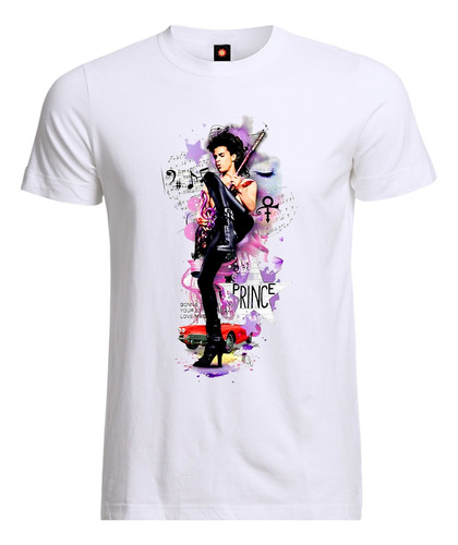 Remera Estampada Varios Diseños La Musica De Prince