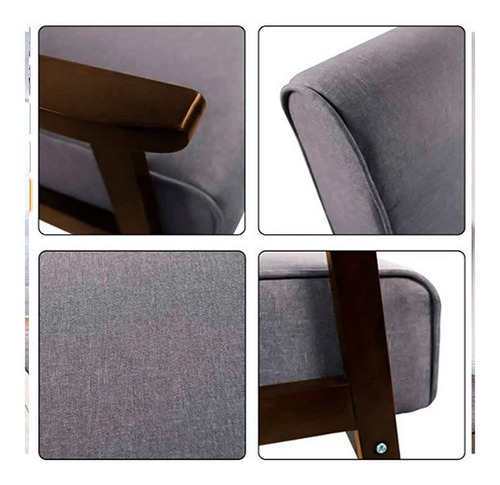 Sala Dalí Suede Chocolate 2pzs Sofa Sillon Sala Plaza