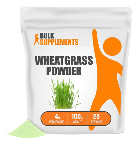 Bulk Supplements | Wheatgrass Powder | 100g | 25 Servings