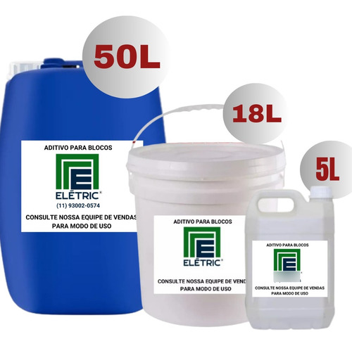 Aditivo Para Concreto, Bloco, Contra Piso 50kg