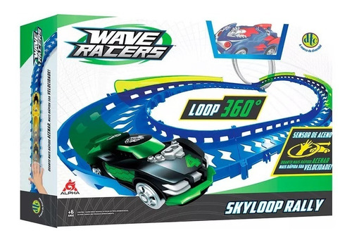 Veículo E Pista - Wave Racers - Skyloop Rally - Dtc 
