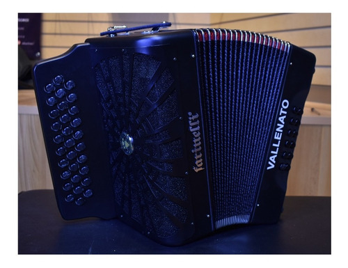Acordeon Negro Bea 31 Botones 12 Bajos Premium 3012sinhg
