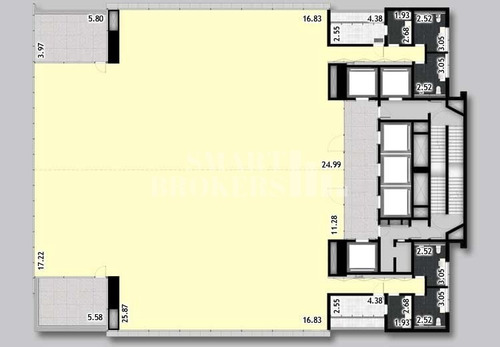 Imagem 23 de 24 de Sala Comercial Para Locação, 381 Metros (área Boma) E 13 Vagas - Itaim Bibi - São Paulo/sp - Sa00435 - 70017961