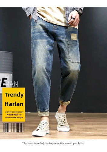 Vaqueros Cortos Ajustados De Estilo Coreano Para Hombre, Tal