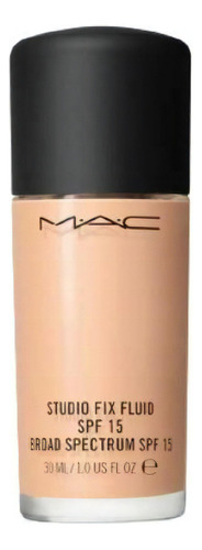 Base de maquillaje líquida MAC Studio Fix Fluid FPS 15 tono nw22 - 30mL