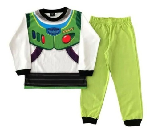 Conjunto Pijama Toy Story Buzz Lightyear Disney Invierno