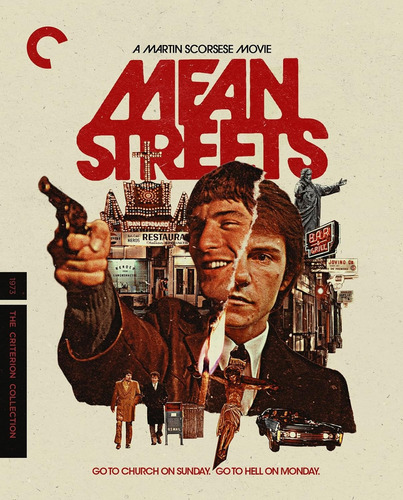 4k Ultra Hd + Blu-ray Mean Streets / Criterion Subtit Ingles