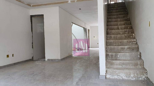 Sobrado Com 3 Dormitórios À Venda, 225 M² Por R$ 850.000,00 - Jardim Santo Antônio - Santo André/sp - So0620