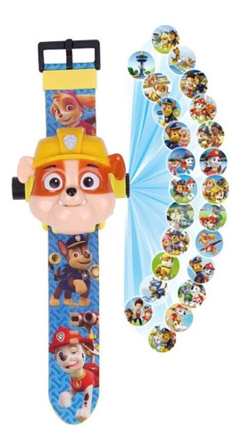 Reloj Infantil Paw Patrol Digital Y Poyector De Imagenes