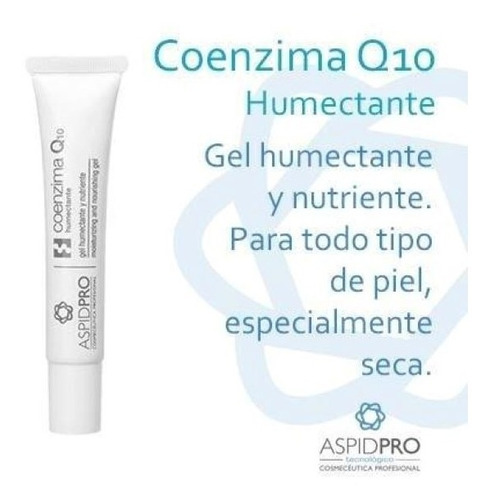 Coenzima Q10 Humectante 16 Gr Aspidpro