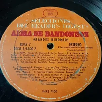 Comprar Sin Tapa Disco Alma De Bandoneon 1 Pontier Di Sarli Dumas T0
