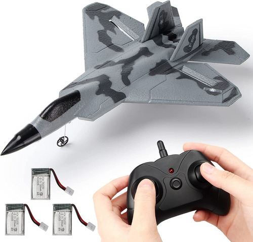 Jt Toy Siynhoo F22 Raptor, Con Control Remoto, 2.4 Ghz [u