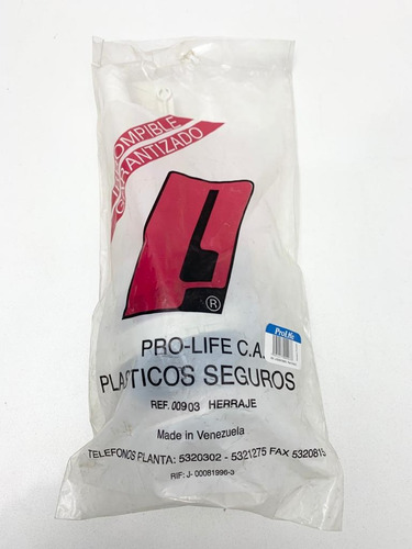 Imagen 3 de 3 de Herraje Desague Tanque Poceta Plast Prolife 2744 Promo. Xavi