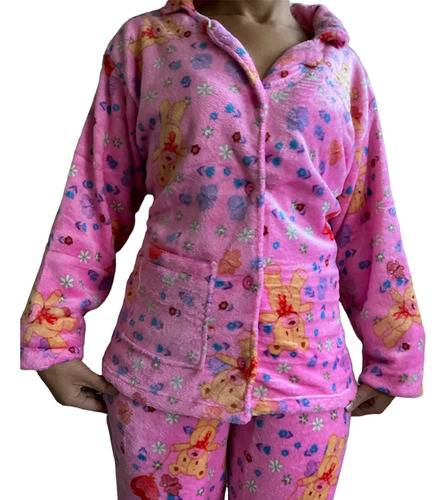 Pijama Térmica Abierta Para Mujer + Obsequio
