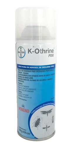 Pack X 4 Insecticida K-othrina Fog Bayer Ex Deltafog 