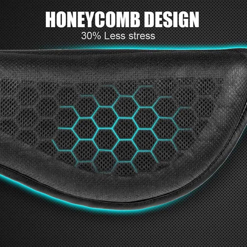 Cojín De Asiento De Moto, Cojín De Gel 3d En Forma De Panal