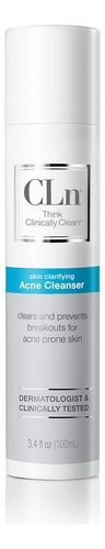 Limpador Facial Cln Acne Cleanser Com 0,5% De Ácido Salicíli