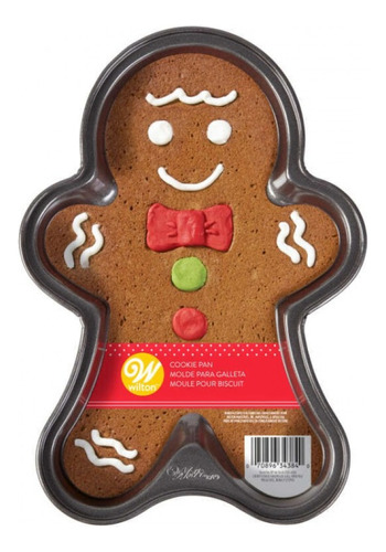 Molde Para Galleta Navidad Hombre De Jengibre Wilton