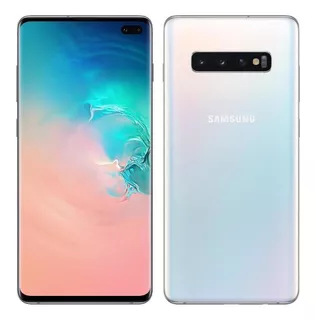 Samsung Galaxy S10+ 128gb Branco Prisma Muito Bom - Usado