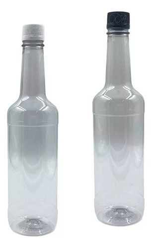 Botella Pet Licorera Plastico 500 Ml Con Tapa Seguridad X 30