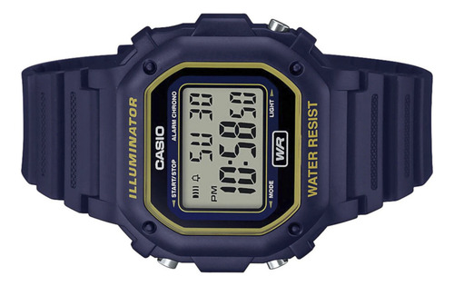 Reloj Casio F-108wh-2a2cf Illuminator Multifunción-azul Azul Azul Azul