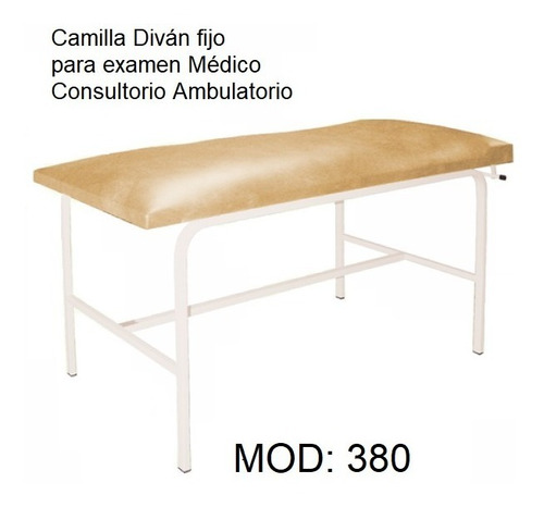 Imagen 5 de 7 de Divan Camilla Para Consultorio Aceroinoxidable De Lujo