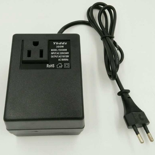 Z Transformador Conversor De Tensão 300w 220v Para 110v