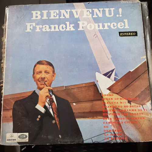 Vinilo Franck Pourcel Bienvenue O3