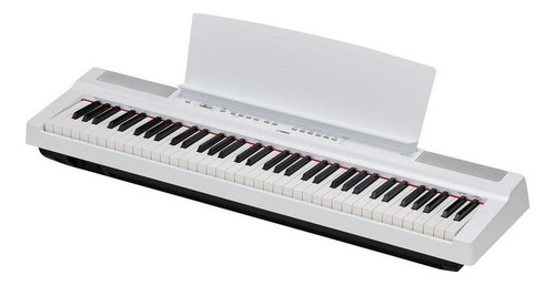 Yamaha P121 Wh Piano Digital Intermedio De 73 Teclas Blanco