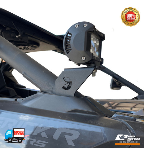 Bases Para Luces Spot Led Can Am Maverick R 2024