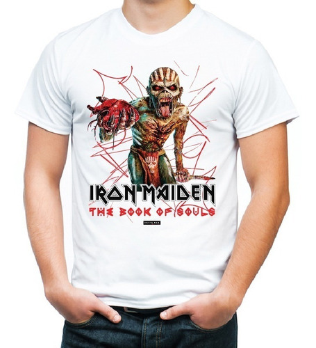 Remera Iron Maiden / The Book Of Souls / Pacamaka Remeras