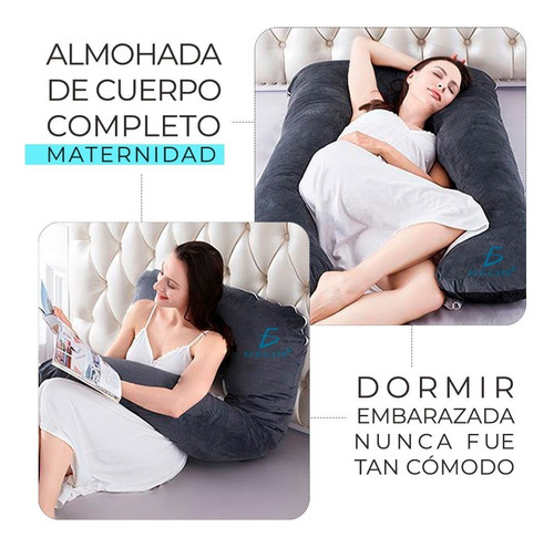 Almohada Embarazo Lactancia Descansa Suave Cómodo Largo130cm