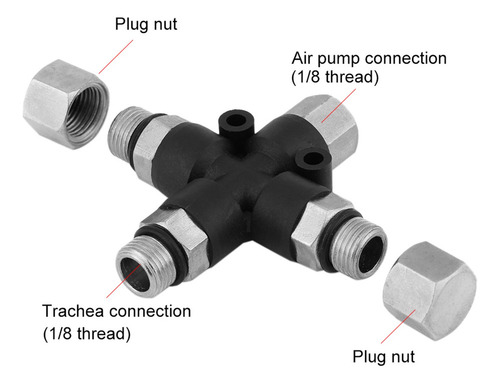Divisor Do Adaptador Do Coletor Da Mangueira De Ar Do Aerógr