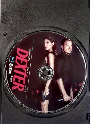 Dexter+new Blood+pecado Original En Latino Para Blu Ray (Usado)