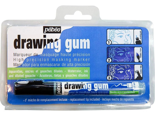 Marcador Drawing Gum Pebeo Masking Pen 0.7mm