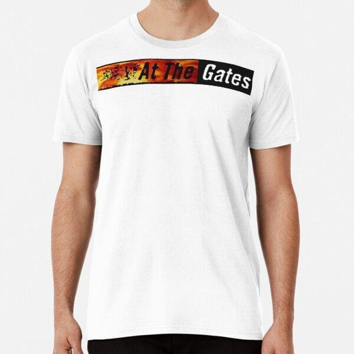 Remera At The Gates Colect Obra De Arte - Logo Algodon Premi