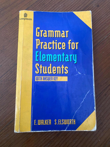 Grammar Practice For Elementary Students With Answer Key 